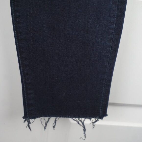 New Mother The Pixie Ankle Fray Mid Rise Jeans in Holding Hands Tightly size 24 - Picture 8 of 15